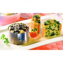 GEFU Plats à Four Anneaux Pour Desserts Et Hors-d'oeuvre En Acier Inoxydable Argent -Accessoires de cuisson Soldes anneaux pour desserts et hors d oeuvre en acier inoxydable argent 2