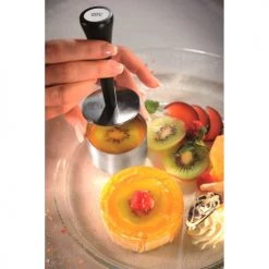 GEFU Plats à Four Anneaux Professionnels à Desserts En Acier Inoxydable Argent -Accessoires de cuisson Soldes anneaux professionnels a desserts en acier inoxydable argent 2