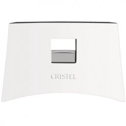 Cristel Accessoires De Cuisson Anse Amovible Résine Et Inox Blanc L5 X L8 X H2