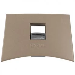 Cristel Accessoires De Cuisson Anse Amovible Résine Et Inox Taupe L5 X L8 X H2