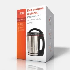 Livoo Accessoires De Cuisson Appareil à Soupe Rapid'soup En Acier Inoxydable Gris -Accessoires de cuisson Soldes appareil a soupe rapid soup en acier inoxydable gris 4