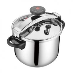 Kitchen Move Cocottes Autocuiseur à étrier Acier Inoxydable Argent Ø22cm 6L -Accessoires de cuisson Soldes autocuiseur a etrier acier inoxydable argent oe22cm 6l 2