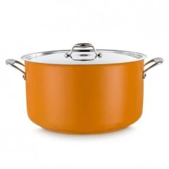 Pujadas Cocottes Braisière Avec Couvercle Ø 32 Cm Jaune