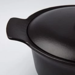 BergHoff Casseroles Braisière Ovale Avec Couvercle Noir 28*22 Cm - Ron -Accessoires de cuisson Soldes braisiere ovale avec couvercle noir 28 22 cm ron 2