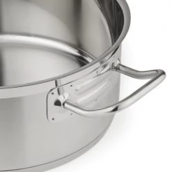 BOJ Casseroles Casserole En Acier Inoxydable D28cm -Accessoires de cuisson Soldes casserole en acier inoxydable d28cm 2