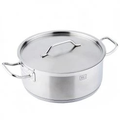BOJ Casseroles Casserole En Acier Inoxydable D28cm