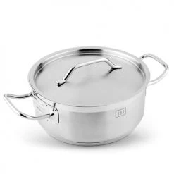 BOJ Casseroles Casserole En Acier Inoxydable D28cm