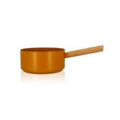 OGO Living Casseroles Casserole En Aluminium Forgé Jaune 20cm