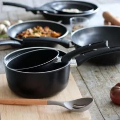 Menastyl Casseroles Casserole En Aluminium Tous Feux 16cm -Accessoires de cuisson Soldes casserole en aluminium tous feux 16cm 2