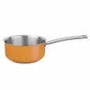 Pujadas Casseroles Casserole Inox Ø14 Cm Jaune -Accessoires de cuisson Soldes casserole inox oe14 cm jaune