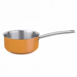 Pujadas Casseroles Casserole Inox Ø14 Cm Jaune