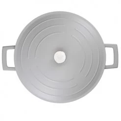 MasterClass Cocottes Cocotte 5L En Fonte D'aluminium Gris 37 X 28.9 X 19.5 -Accessoires de cuisson Soldes cocotte 5l en fonte d aluminium gris 37 x 28 9 x 19 5 5