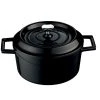 Combisteel Cocottes Cocotte En Fonte Noir ø 32 Cm -Accessoires de cuisson Soldes cocotte en fonte noir oe 32 cm
