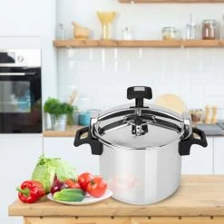BOJ Cocottes Cocotte Minute 6L En Acier Inoxydable -Accessoires de cuisson Soldes cocotte minute 6l en acier inoxydable 4