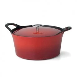 Cuisinox Cocottes Cocotte Ronde Rouge 20cm