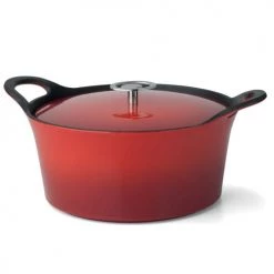 Cuisinox Cocottes Cocotte Ronde Rouge 24cm