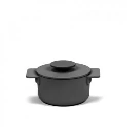 Serax Cocottes Cocotte Surface Fonte Noire D12cm 0,5L