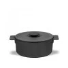 Serax Cocottes Cocotte Surface Fonte Noire D20cm 2L -Accessoires de cuisson Soldes cocotte surface fonte noire d20cm 2l