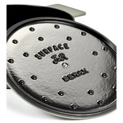 Serax Cocottes Cocotte Surface Fonte Noire D20cm 2L -Accessoires de cuisson Soldes cocotte surface fonte noire d20cm 2l 5
