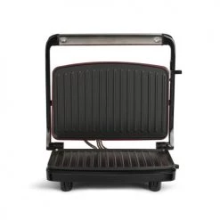 Livoo Accessoires De Cuisson Compact Gril En Aluminium Rouge