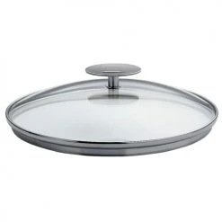 Cristel Accessoires De Cuisson Couvercle En Verre Bombé 34cm