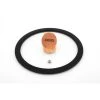 OGO Living Accessoires De Cuisson Couvercle En Verre Et Bois 16 Cm -Accessoires de cuisson Soldes couvercle en verre et bois 16 cm