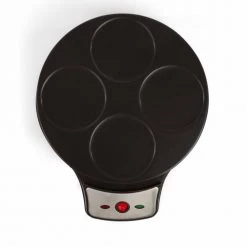 Livoo Accessoires De Cuisson Crêpière 2 En 1 En Aluminium Noir