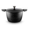 Castey Casseroles Faitout 22cm Antiadhésif, Fonte D’alu, Couvercle Et Anses, Tous Feux -Accessoires de cuisson Soldes faitout 22cm antiadhesif fonte d alu couvercle et anses tous feux