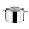 Cuisinox Casseroles Faitout 24cm Inox Avec Couvercle Universel En Acier Inoxydable -Accessoires de cuisson Soldes faitout 24cm inox avec couvercle universel en acier inoxydable