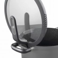 BergHoff Casseroles Faitout Avec Couvercle Anti-chaleur Gris 16 Cm - Gem -Accessoires de cuisson Soldes faitout avec couvercle anti chaleur gris 16 cm gem 3