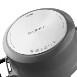 BergHoff Casseroles Faitout Avec Couvercle Anti-chaleur Gris 16 Cm - Gem -Accessoires de cuisson Soldes faitout avec couvercle anti chaleur gris 16 cm gem 4