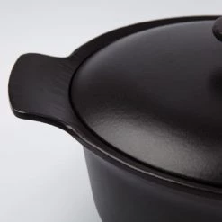 BergHoff Casseroles Faitout Avec Couvercle Fonte De Fer Noir 24 Cm - Ron -Accessoires de cuisson Soldes faitout avec couvercle fonte de fer noir 24 cm ron 3