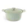 BergHoff Casseroles Faitout Avec Couvercle Fonte De Fer Vert 24 Cm - Ron -Accessoires de cuisson Soldes faitout avec couvercle fonte de fer vert 24 cm ron