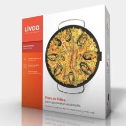 Livoo Casseroles Faitout électrique En Aluminium Noir -Accessoires de cuisson Soldes faitout electrique en aluminium noir 4