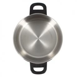 Menastyl Cocottes Faitout En Inox 3 L -Accessoires de cuisson Soldes faitout en inox 3 l 3