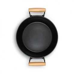 Livoo Casseroles Faitout Wood Line En Aluminium Vert -Accessoires de cuisson Soldes faitout wood line en aluminium vert 2