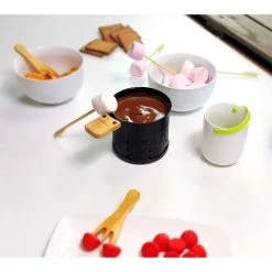 Cookut Accessoires De Cuisson Fondue Chocolat à La Bougie Pour 2 Ou 3 -Accessoires de cuisson Soldes fondue chocolat a la bougie pour 2 ou 3 3