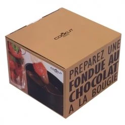 Cookut Accessoires De Cuisson Fondue Chocolat à La Bougie Pour 2 Ou 3 -Accessoires de cuisson Soldes fondue chocolat a la bougie pour 2 ou 3 4