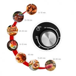 Kitchen Move Accessoires De Cuisson Four Multifonction Noir 48L 1800W -Accessoires de cuisson Soldes four multifonction noir 48l 1800w 5