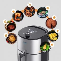 Kitchen Move Accessoires De Cuisson Friteuse électrique Sans Huile Polypropylène Noir 1500W -Accessoires de cuisson Soldes friteuse electrique sans huile polypropylene noir 1500w 2