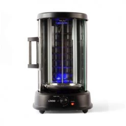 Livoo Accessoires De Cuisson Grill Vertical En Métal Noir -Accessoires de cuisson Soldes grill vertical en metal noir 3