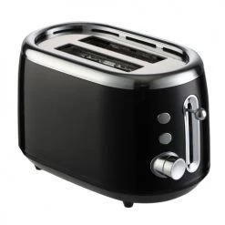 Kitchen Move Accessoires De Cuisson Grille Pain Toaster Polypropylène Noir 700W