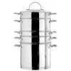 Casseroles "Le Cuisinox" Set Cuisson Vapeur -Accessoires de cuisson Soldes le cuisinox set cuisson vapeur