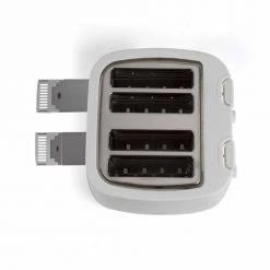 Accessoires De Cuisson Livoo Grille-pain 4 Fentes En Polypropylène Blanc -Accessoires de cuisson Soldes livoo grille pain 4 fentes en polypropylene blanc 3