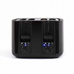 Accessoires De Cuisson Livoo Grille-pain 4 Fentes En Polypropylène Noir
