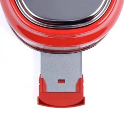 Accessoires De Cuisson Livoo Grille-pains Retro 2 Fentes En Acier Inoxydable Rouge -Accessoires de cuisson Soldes livoo grille pains retro 2 fentes en acier inoxydable rouge 3