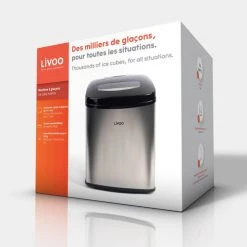 Accessoires De Cuisson Livoo Machine à Glaçons En Acier Inoxydable Argent -Accessoires de cuisson Soldes livoo machine a glacons en acier inoxydable argent 3