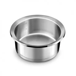 Cuisinox Lot 2 Casseroles Ø 16/20cm + 1 Poignée En Acier Inoxydable -Accessoires de cuisson Soldes lot 2 casseroles oe 16 20cm 1 poignee en acier inoxydable 2