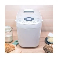 Livoo Accessoires De Cuisson Machine à Pain Fait Maison En Métal Blanc -Accessoires de cuisson Soldes machine a pain fait maison en metal blanc 2