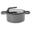 BergHoff Casseroles Marmite Avec Couvercle Anti-chaleur Gris 24 Cm - Gem